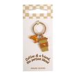 Coffee and a Friend Keyring