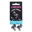 Flamin-goth Enamel Dangle Earrings
