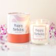 Happy Birthday Vanilla Cake Candle
