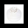 White Lotus Flower Trinket Box