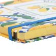 Italian Lemon Print A5 Recipe Journal