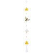 String of Bee and Honeycomb Suncatchers