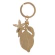 Lemon Flower Keyring